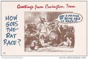 Tennessee Covington Greetings From Covington Just A Matter Of Being Able To H...