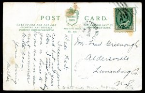 dc287 - Postmark SHEFFIELD MILLS STATION NS Postcard 1910s Farming Harvesting