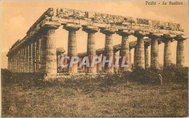 Old Postcard Pesto La Basilica