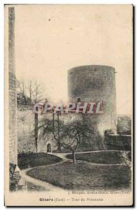 Old Postcard Gisors Tour prisoner