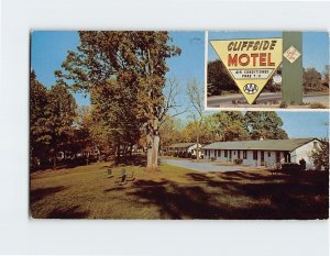 Postcard Cliffside Motel Harpers Ferry West Virginia USA