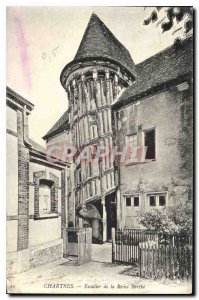Old Postcard Chartres Queen's Staircase Beribe