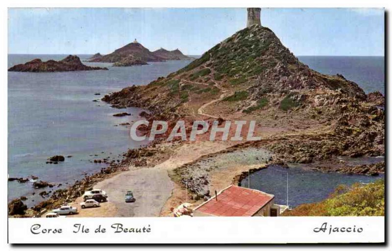 Modern Postcard Corsica Island of Beauty Ajaccio Sanguinaires islands