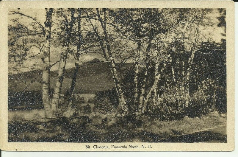 Mt. Chocorua, Franconia Notch, N.H.