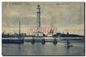 Old Postcard Dunkirk Lighthouse