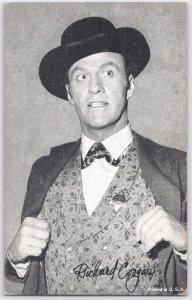 Richard Coogan Actor Photo Postcard Sheriff Badge TV Western Star Printed USA