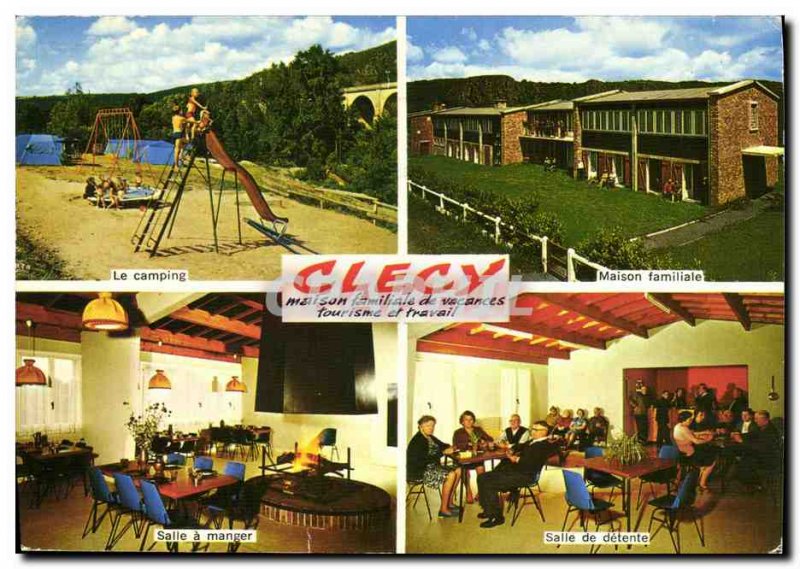Postcard Modern Clecy La Suisse Normande family tourism Holiday home and work