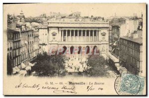 Old Postcard Marseille Bourse