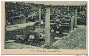 Maison De Neptune, THUBURBO-MAJUS, Tunisia, 1910-1920s