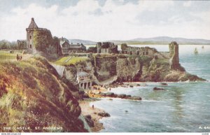 ST. ANDREWS, Fife, Scotland, 1900-1910s; The Castle