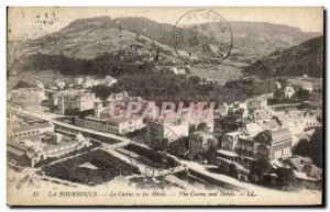 Old Postcard La Bourboule Casino and Hotels The Casino and Hotels