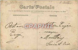 Old Postcard Bourges the water tower in profile