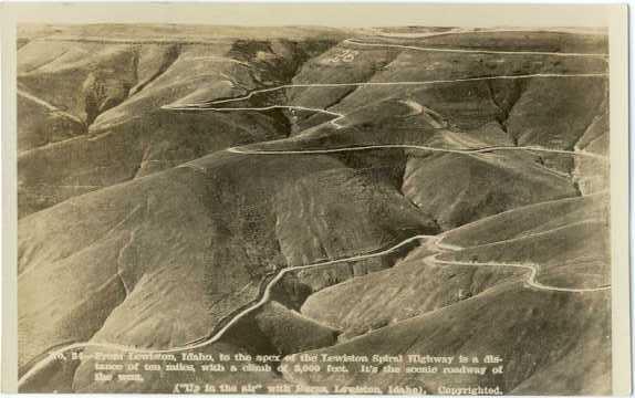 RP of Lewistown Sprial Hill 10 miles, 2000 ft gain  Idaho ID