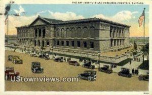 The Art Institute & Ferguson Fountain - Chicago, Illinois IL