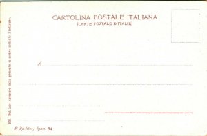 Vintage Tarjeta Postal - Roma - Interno De S Paolo Ernesto Richter Undivided