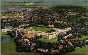 South Carolina Charleston The Citadel From The Air