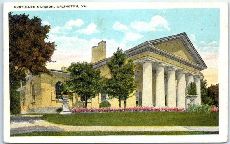 Postcard - Custis-Lee Mansion - Arlington, Virginia