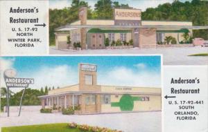 Florida Orlando Anderson's Restaurants