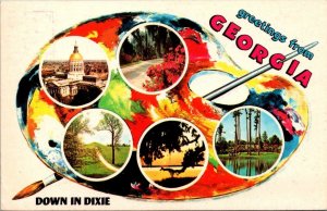 Georgia Greetings From Down In Dixie