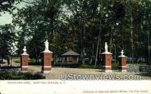Woodlawn Park - Saratoga Springs, New York NY  