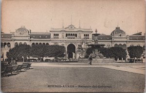 Argentina Buenos Aires Palacio de Gobierno Vintage Postcard C134