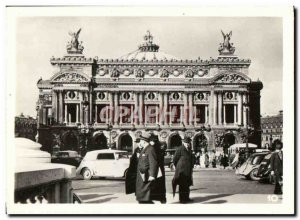 Postcard Modern Paris The National Theater of L & # 39Opera