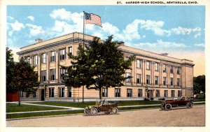 Ashtabula, Ohio - The Harbor High School - c1920