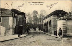 CPA Militaire Toul - Porte de France (91819)