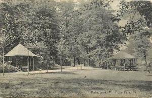 PA-MT. HOLLY PARK-MAIN WALK-MAILED 1908-Q16353