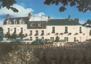 Angus Hotel Blairgowrie Scotland Postcard