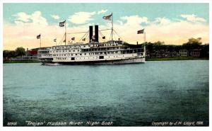 20112   Steamer    Trojan  Hudson RIver Night Boat