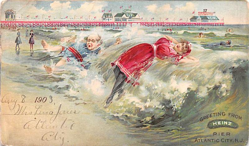 Heinz Ocean Pier Advertising 1908 