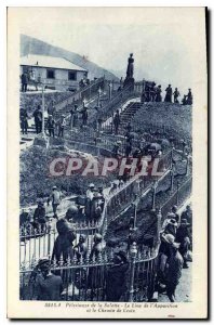 Postcard Old Pilgrimage of La Salette the place of the Apparition and the Way...