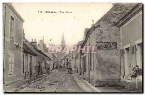 Yvre l & # 39eveque Old Postcard Low Street