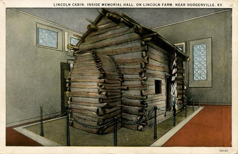 KY - Hodgenville. Lincoln Cabin