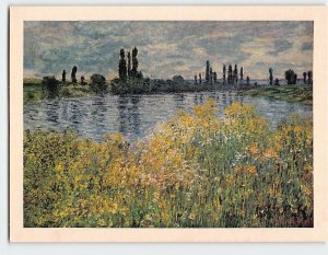 Postcard Banks Of The Seine, Vétheuil By Claude Monet, Vétheuil, France