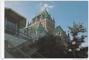 Chateau Frontenac, QUEBEC CITY, Quebec, Canada, PU-1986