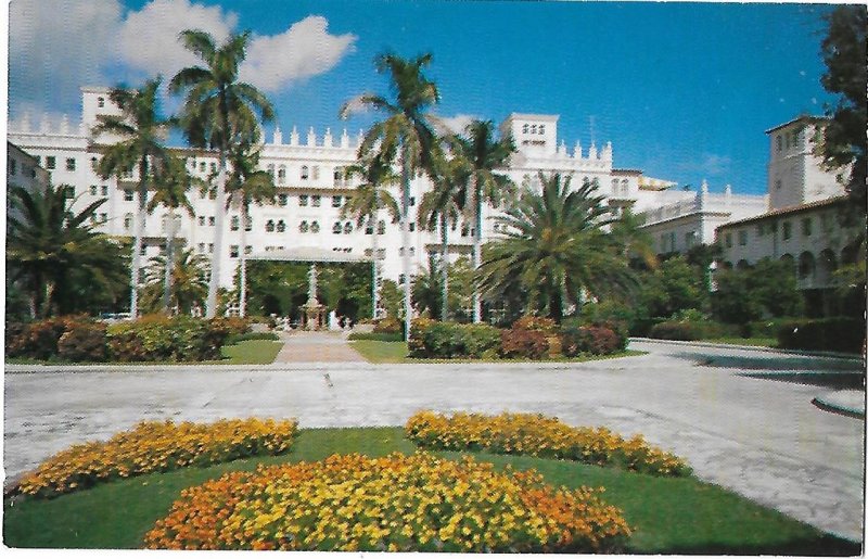 Boca Raton Club and Hotel Spanish Gothic Style Tropical Gardens Florida