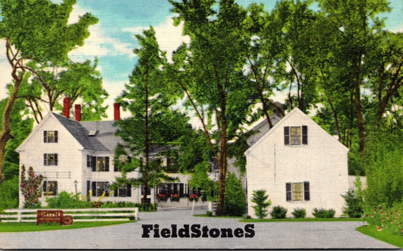 Massachusetts Andover FieldStones Restaurant By Sally Bodwell