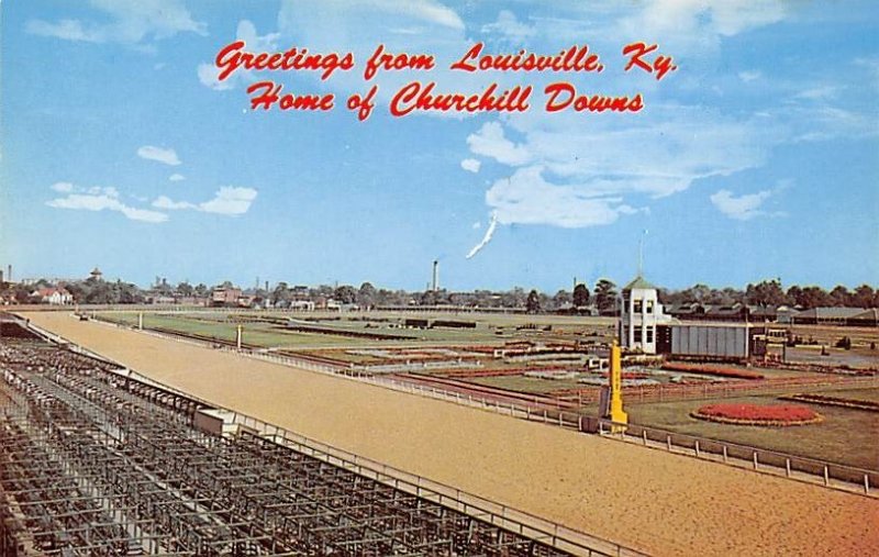 Louisville, KY, USA Home of Churchill Downs Horse Racing Unused 