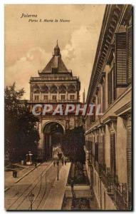 Postcard Old Palemo Maria Porta Nuova