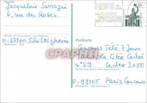 Entier Postal 1992 F-67300 Schiltigheim-Jacqueline Sarrazin