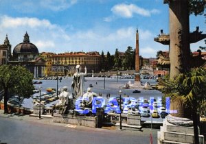 Postcard Modern ROMA
Piazza del Popolo