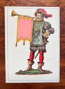 Unbranded Invincible Hard Coal Stove Victorian Trade Card P1A