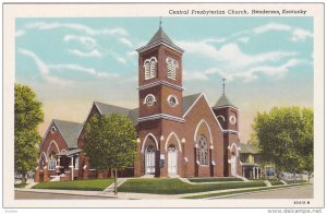 HENDERSON, Kentucky, 1900-1910's; Central Presbyterian Church