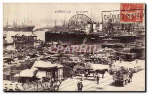 Marseille Old Postcard The Joliette