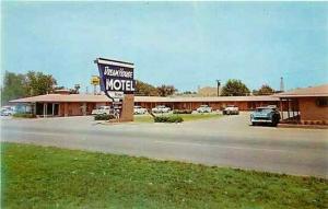 OK, Oklahoma City, Dream House Motel, 1950s Cars, Dexter Press 2946B