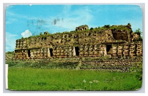 Codz Pop Masks of the God of Rain Kabah Yucatan Mexico Chrome Postcard W21