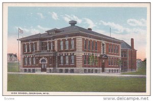 SHERIDAN, Wyoming, 1910-1920s; High School