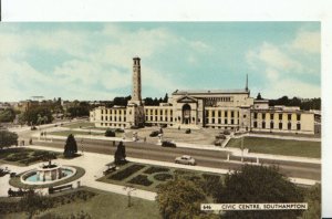 Hampshire Postcard - Civic Central - Southampton - Ref 18203A